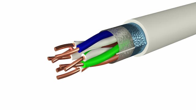 Кабели Кабель КВПЭф 2х2х0,52